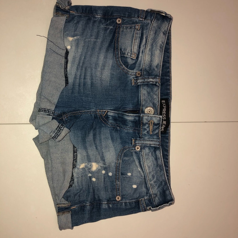 Express jean shorts